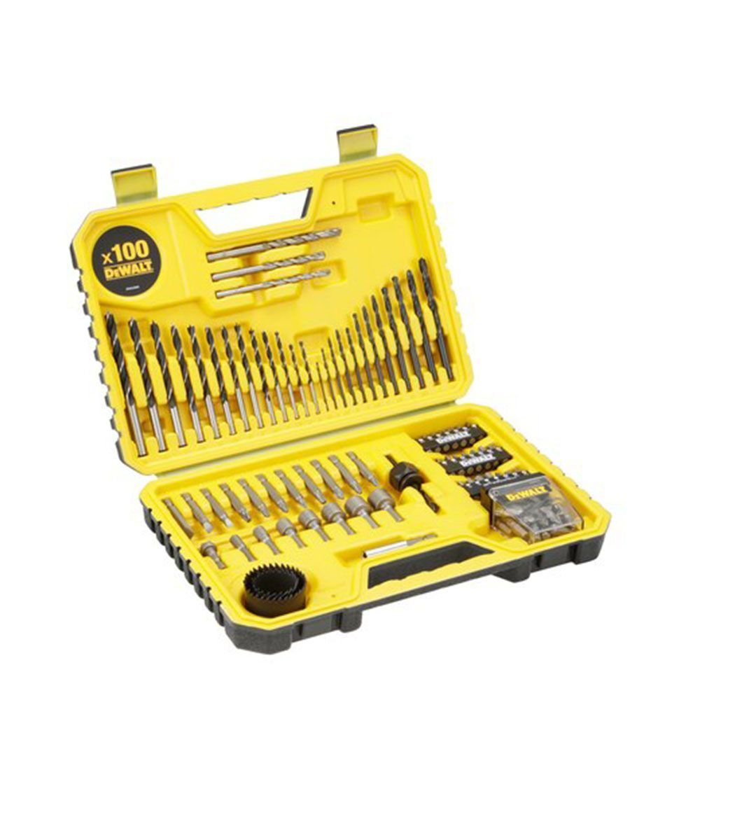 JUEGO-DE-100-PIEZAS-PARA-ATORNILLAR-Y-TALADRAR-DEWALT-DT71563