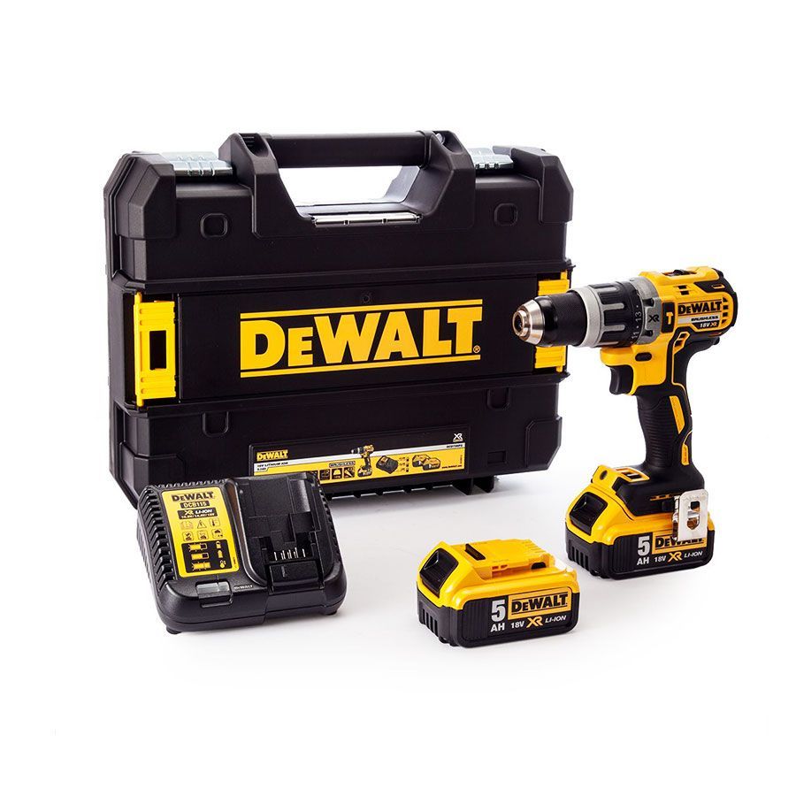 TALADRO-DCD796P2-INCLUYE-BATERIA-CARGADOR-MALETA-DEWALT